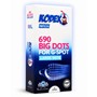 کاندوم کدکس ناچ مدل 690 Big Dots For G-Spot بسته 10 عددی